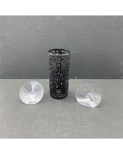 2 pack Betta Fish Toys, Black Betta Fish Tunnel Hammock, Safe Aquarium Decor for Smallfish Shrimp, Bettas Tank Accessories with Suction Cups Perfect for Hideout and Play Area