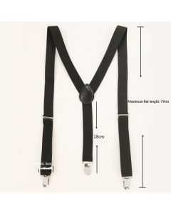 2 pack Women's Suspenders Clips Adjustable Elastic Band Y Shaped Suspender, Suspender with 3 Strong Clips Adjustable Braces (red)