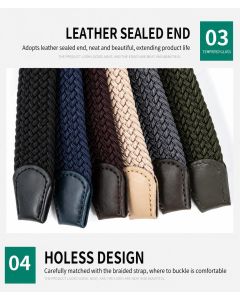 Men's Woven Belt Army Grn 02