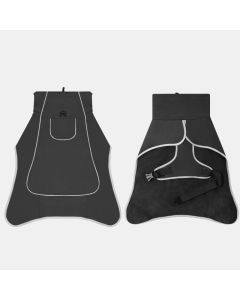 Winter Warm Pet Coat, Outdoor Cold Proof Dog Jacket-black