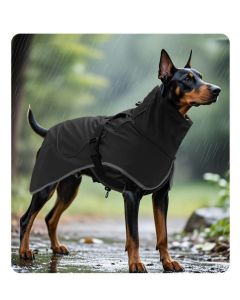 Dog Winter Fleece-Vibrant Orange M