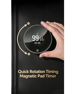 USB Rechargeable Magnetic Rotary Digital Kitchen Timer