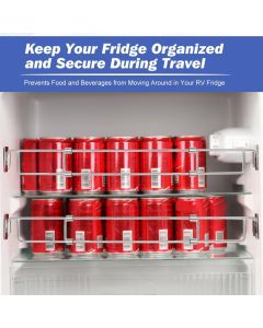 2 Pack RV Fridge Slide Bracket