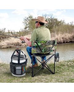 Multi-Functional Tactical Fishing Bucket Backpack, Waterproof Large Capacity, Built-in Livewell, All Gear Storage in One Bag