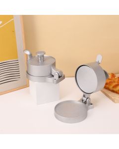 Household Burger Patty Press, Adjustable Thickness, Non-Stick Coating, Makes Perfect Patties Easily