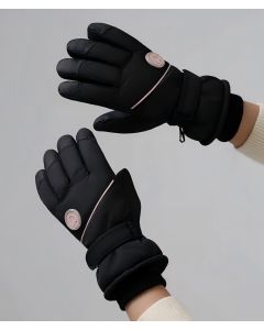 Women's Winter Thick Warm Gloves｜Windproof, Anti-Slip, Touchscreen, Suitable for Skiing, Cycling, and Electric Scooters.beige