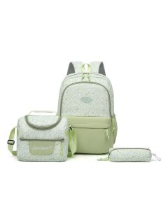  Leopard Print Water-Resistant Backpack(khaki), Lightweight with Large Capacity, Laptop Compartment Included, Essential for Commuting and Campus./khaki