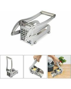Stainless Steel French Fry Cutter for Potatoes and Vegetables for Home and Commercial Use