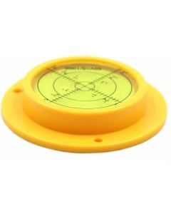 Circular Spirit Level with Mounting Holes for Motorhome, 90 mm