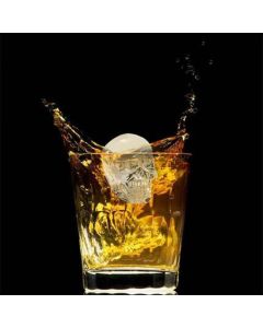 Skull Ice Mold, Chocolate Jelly Mold, Black