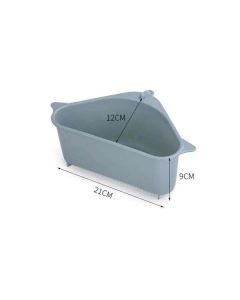 2-Pack Sink Strainer Rinse Box for Fruits Vegetables, Grey