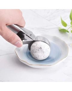 Silver Ice Cream Scoop with Ejector, Large