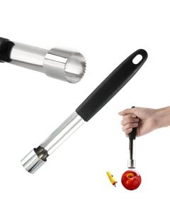 Stainless Steel Apple Corer, Silver - Easy and Efficient Core Removal
