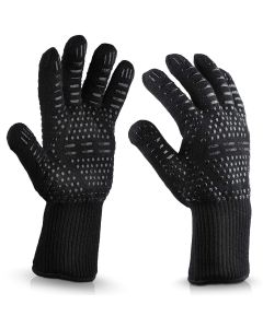 Grill mitt with super grip, Black