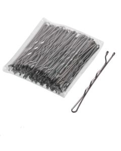 100pcs Silver Hair Clips Hairpins Hair Bands