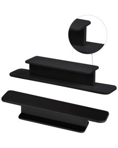 12 Pieces Self Adhesive Plastic Door Handles for Window Door Drawer Wardrobe Refrigerator