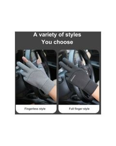 Waterproof Wind Resistant Non Skid Winter Gloves, XL