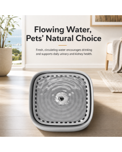 Black 3L/101oz Automatic Cat Water Fountain,6 Filter Included, Pet Water Dispenser with USB Wired Power,Detachable Design,Ultra-Quiet Pump (≤30dB),3-Stage Filtration,Anti-Dry Burning Warning Light,BPA-Free for Multiple Cats & Small Dogs