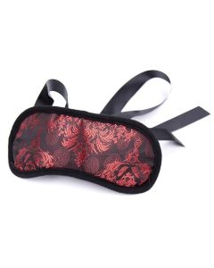 House Of Dasein Bdsm Blindfold Sexy Red Eye Sleeping Mask Bondage Kink Fetish Restraints - Red