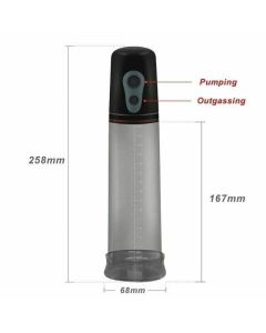 House Of Dasein Penis Pump Manual Or Electric Vacuum Cock Enlargement Bdsm - Clear - Electric