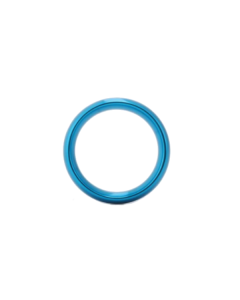 House Of Dasein Metal Cock Ring Aluminium Alloy Male Three Sizes - Blue - 40Mm