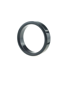 House Of Dasein Metal Cock Ring Aluminium Alloy Male Three Sizes - Black - 45Mm