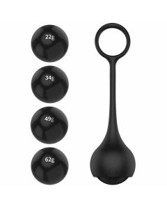 House Of Dasein 4 / Pcs Penis Dumbbells Cock Ring Ball Stretcher Weights Glans Trainer - Without Box