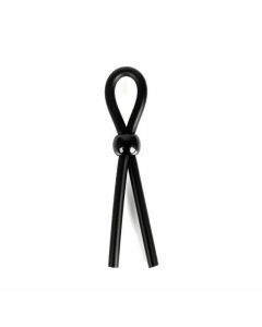 House Of Dasein Silicone Rings Cock Ties Time Delay Erection Penis Men - Single Black Clip - Single Black Clip