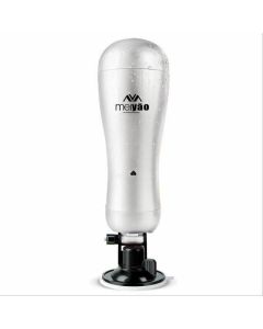 House Of Dasein Deep Large Masturbator Male Suction Cup Rechargeable Vagina Pocket Pussy - White