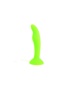 House Of Dasein Colourful Silicone Butt Plug Beads Suction Cup Anal Trainer Beginners - Green - Style A