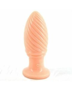 House Of Dasein Thread Huge Anal Dildo Silicone Butt Plug Dong Suction Cup - Flesh