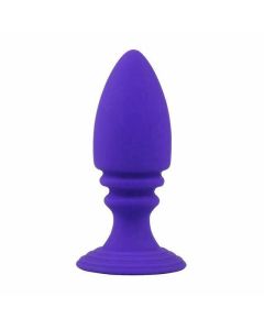 House Of Dasein Trainer Silicone Butt Black Purple Pink Anal Plug - Purple