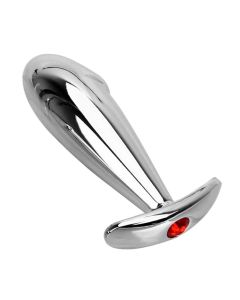 House Of Dasein Metal Jewel Rhinestone Butt Plug Masturbation Anal Fetish Bdsm - Red