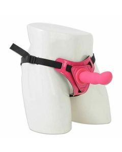 House Of Dasein Pink Dildo Belt Lesbian Couples G Spot Dong Strapon Harness - Pink