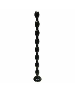 House Of Dasein 19.69 Inch Super Long Beads Anal Masturbator With Suction Cup - Black