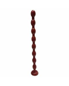House Of Dasein 19.69 Inch Super Long Beads Anal Masturbator With Suction Cup - Red