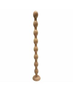 House Of Dasein 19.69 Inch Super Long Beads Anal Masturbator With Suction Cup - Flesh