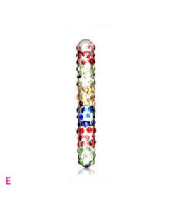 House Of Dasein 12 Styles Dildo Smooth Glass Anal Beads Double Ended Dong Butt Plug - Style E