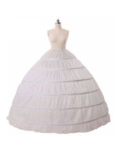 House Of Dasein Bridal 6 Hoops Petticoat For Ball Gowns Lolita Wedding Dresses