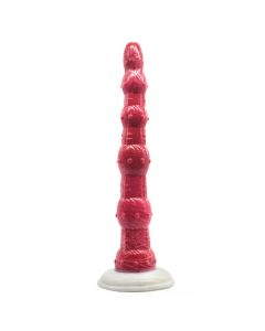 House Of Dasein Optimus Kiara Penis 012 Fantasy Beast Mythical Advanced Dildo Men Women - Red-White - 34.5Cm