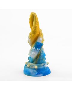 House Of Dasein Yellow Dragon 266 Fantasy Beast Mythical Advanced Dildo Men Women - Light Blue-Yellow - 19.0Cm - Taurus