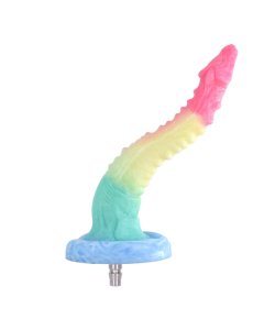 House Of Dasein Colourful Rainbow Big Dildo Vac U Lock Attachments For Automatic Sex Machine - Rainbow - N5037