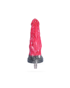 House Of Dasein Red And Black Vac U Lock Dildos Sex Machine Attachments - Style 4