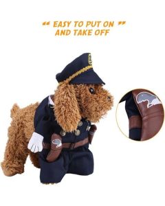 Pet Cosplay Outfit Funny Dog & Cat Costume For Parties And Holidays (Large)