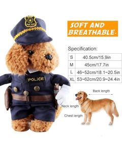 Pet Cosplay Outfit Funny Dog & Cat Costume For Parties And Holidays (Xl)