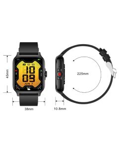 1.85inch HD Fitness Tracker Smart Watches for Men Women Compatible with Android iOS