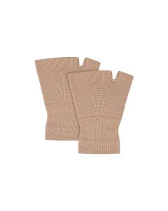 1Pair Wrist Brace Glove Sport Wrist Support for Fitness Weightlifting Skin Tone - M