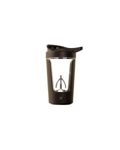 Electric Shaker Bottle USB Rechargeable Protein Mixer Cup Auto Blending Mug - White