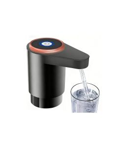 Portable Electric Water Bottle Pump Automatic Dispenser For Home Kitchen Camping - Black