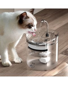 WF060 Pet Water Fountain Cat Dog Electric Drink Dispenser Filter Continuous Flowing